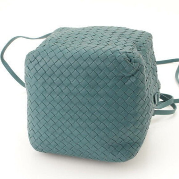 Bottega Veneta Intrecciato Shoulder Bag Green - Picture 4 of 10
